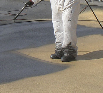 protective coatings over spray foam